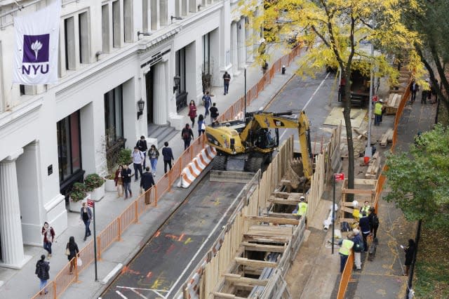 Two burial vaults found under New York park