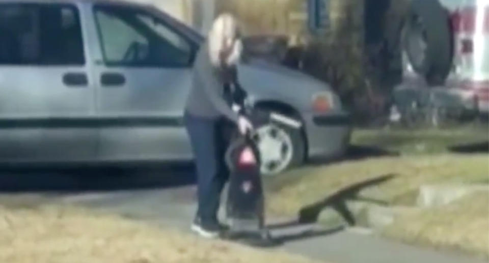 Truth behind viral video of woman's 'crazy' vacuum act