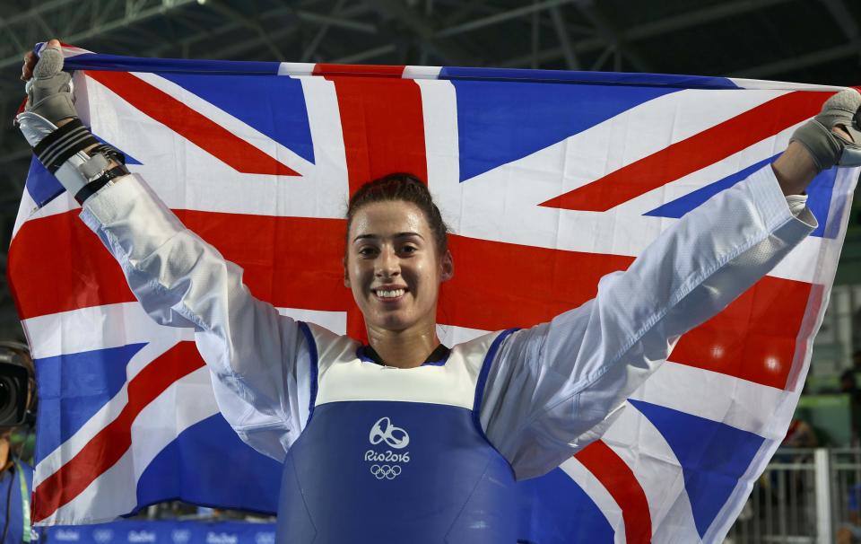 Bianca Walkden, 29, won bronze at Rio 2016 (Picture: Reuters)