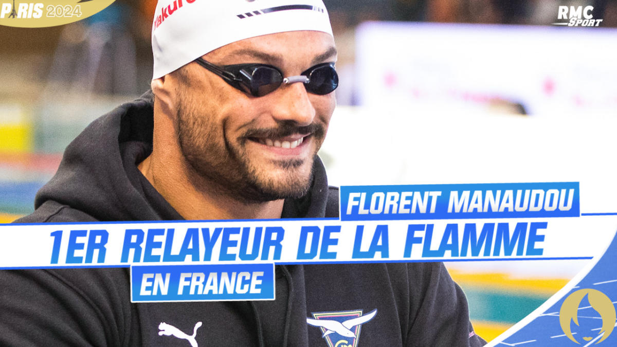 JO Paris 2024 Florent Maunaudou 1er relayeur de la flamme olympique