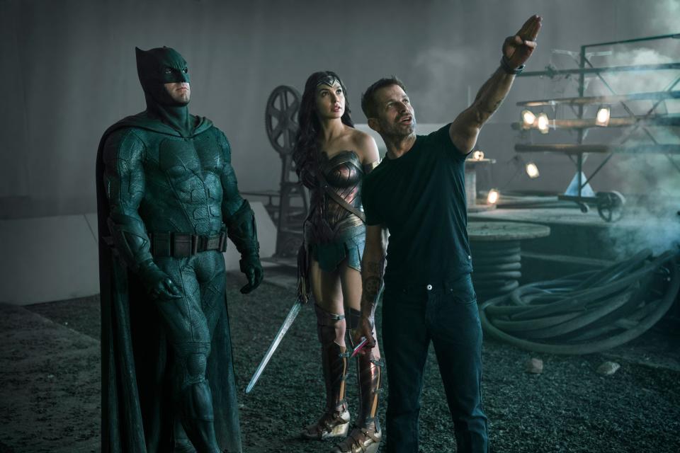 zack snyder justice league bts