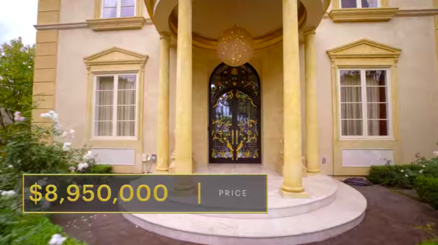 Inside the Versace (Versace, Versace) house on Selling Sunset season three