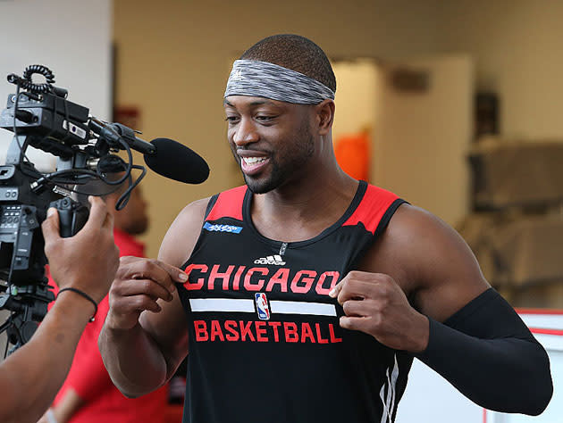 Dwyane Wade, breakin' all the rules. (Getty Images)