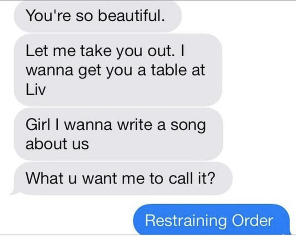 "Restraining Order"