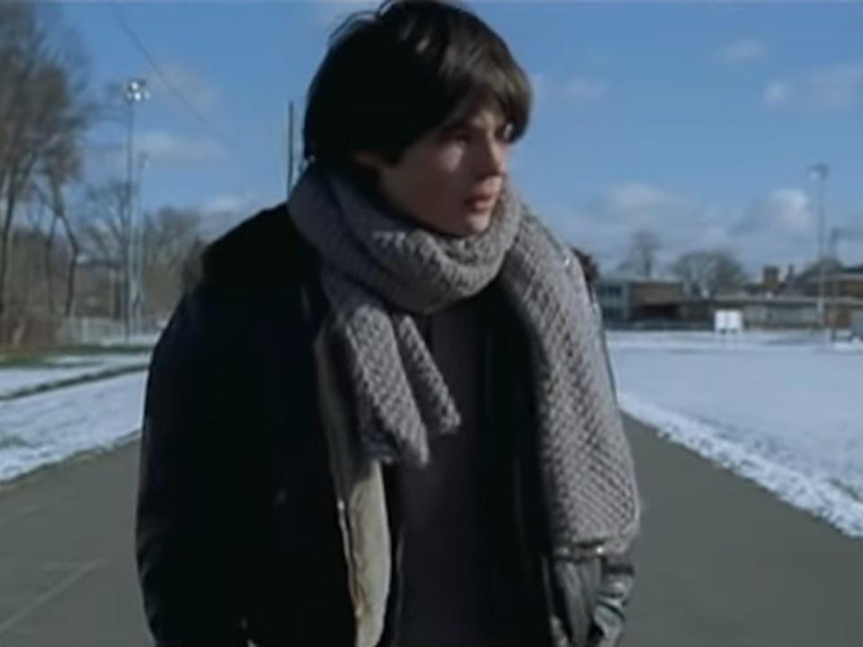 Guntars Asmanis in Taylor Swift's music video for "Back to December."