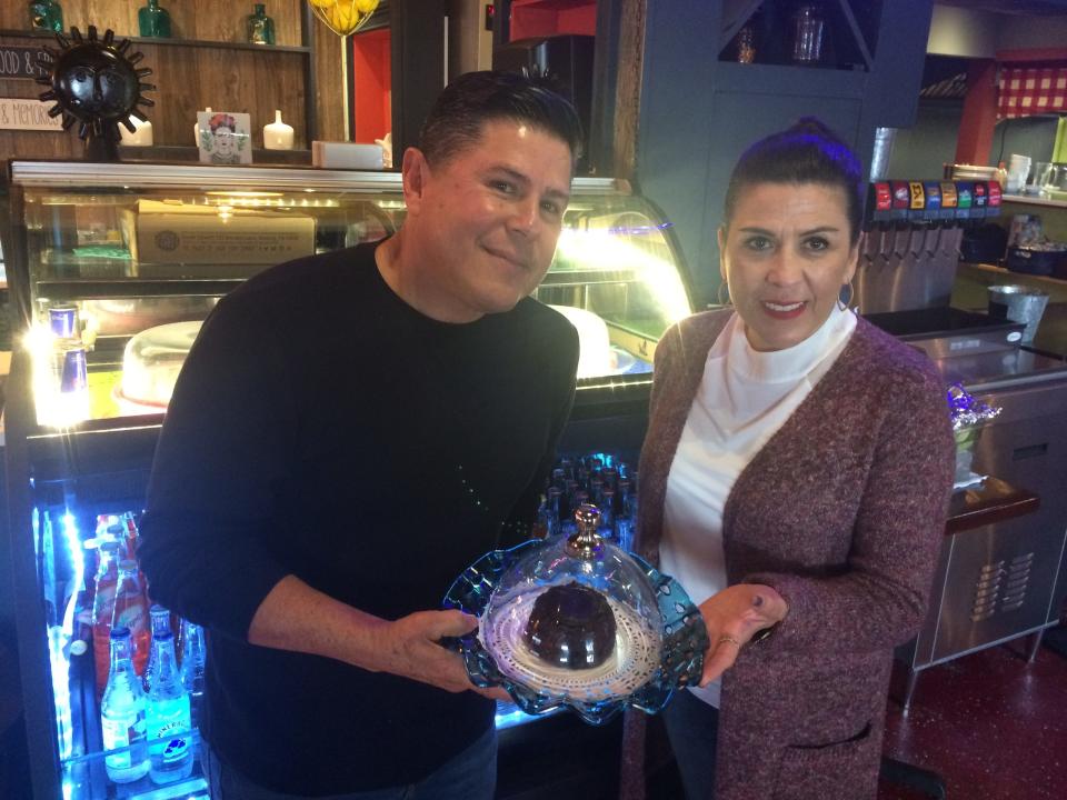 Co-owners Javier Lopez and his sister Monica Lopez are especially proud of the bakery portion of their new restaurant Caza Brava.