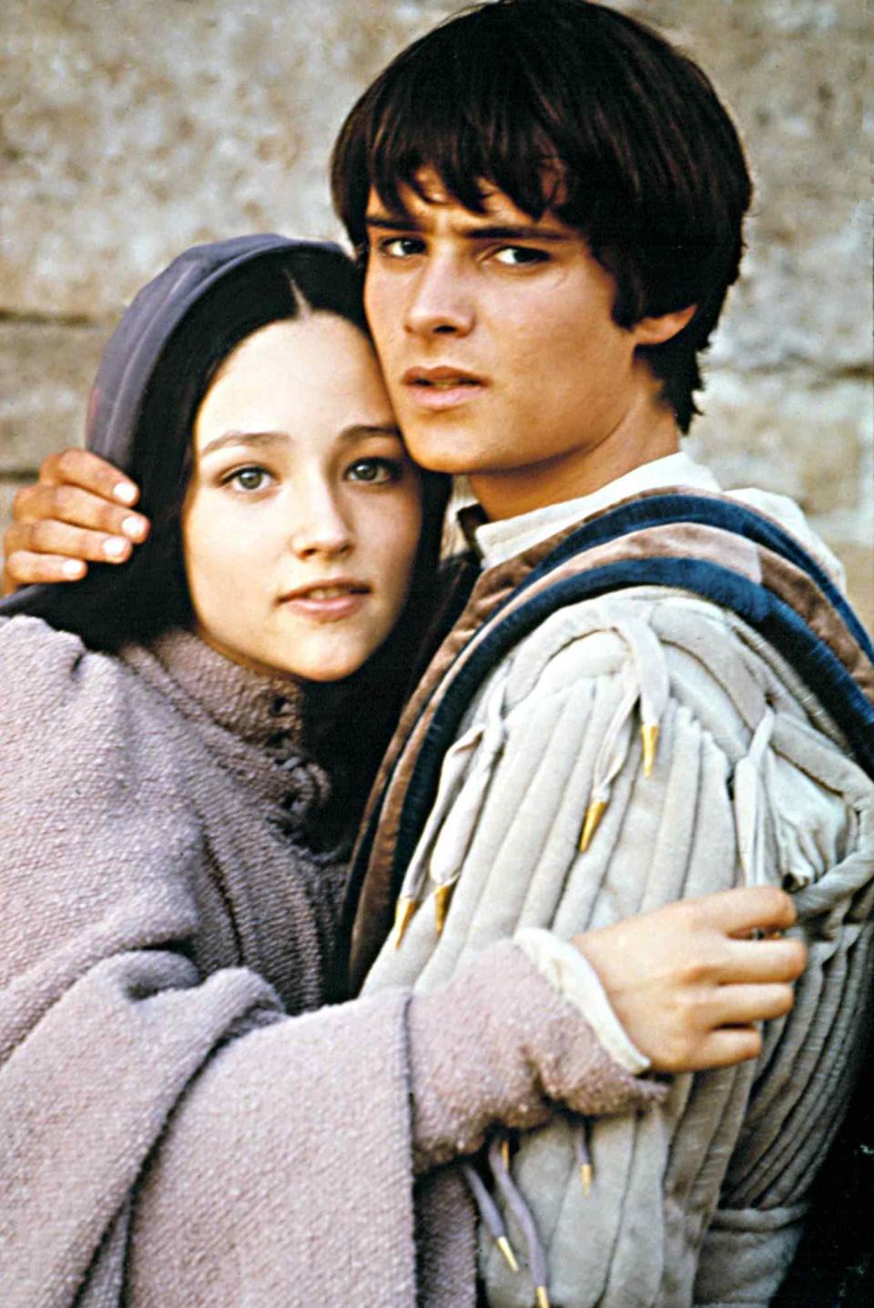 ROMEO AND JULIET, Olivia Hussey, Leonard Whiting, 1968.