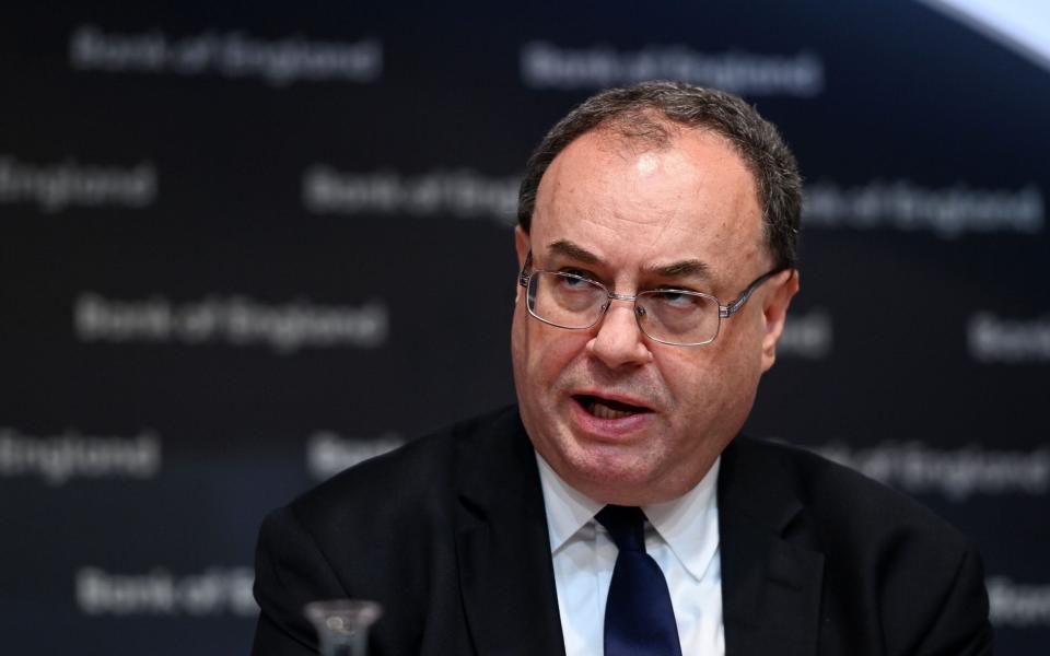 Andrew Bailey Bank of England inflation - ANDY RAIN/EPA-EFE/Shutterstock/Shutterstock