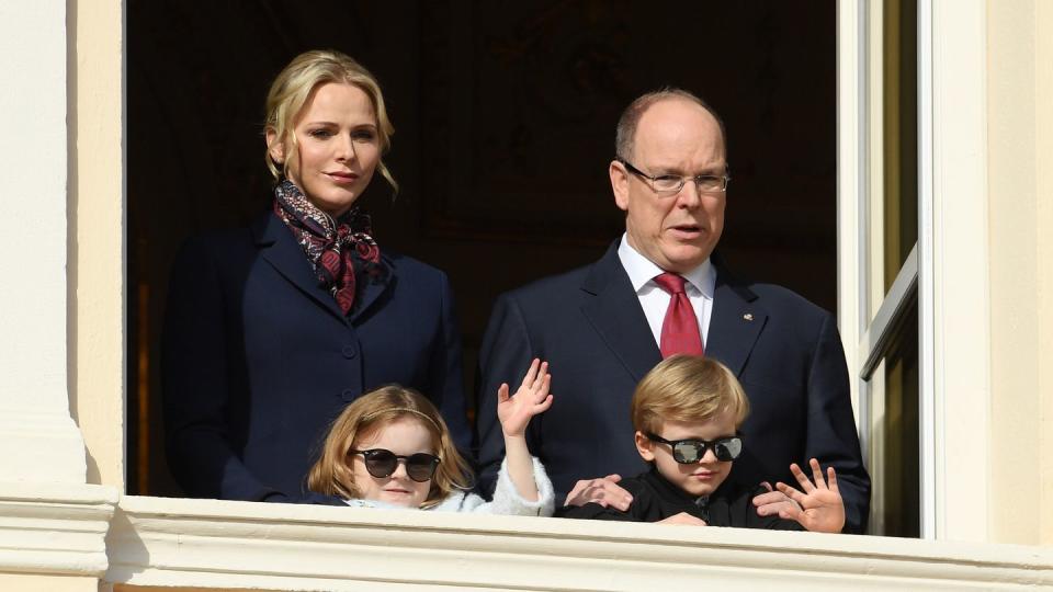 ceremony of the saintedevote in monaco