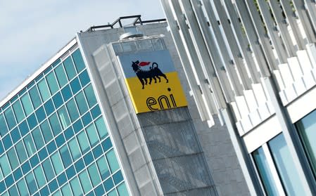 FILE PHOTO: Italian energy company Eni headquarters is seen in Rome