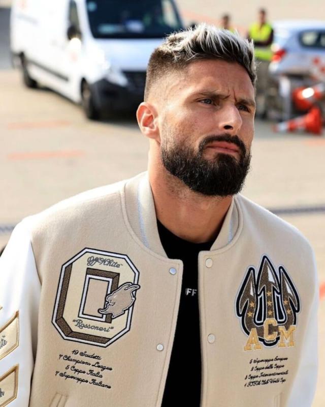 AC Milan Off White Jacket - Celebrity Jackets