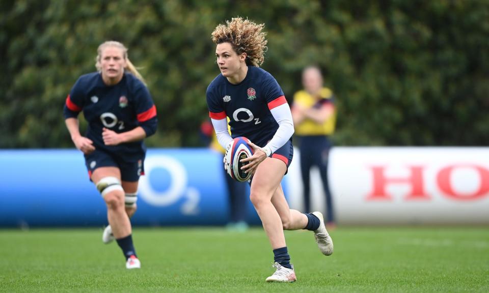 <span>Ellie Kildunne is leading the charts for most points scored in this year’s Women’s Six Nations.</span><span>Photograph: Alex Davidson/RFU/The RFU Collection/Getty Images</span>