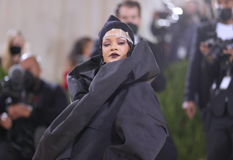 File image: Rihanna attends The 2021 Met Gala (Getty Images)