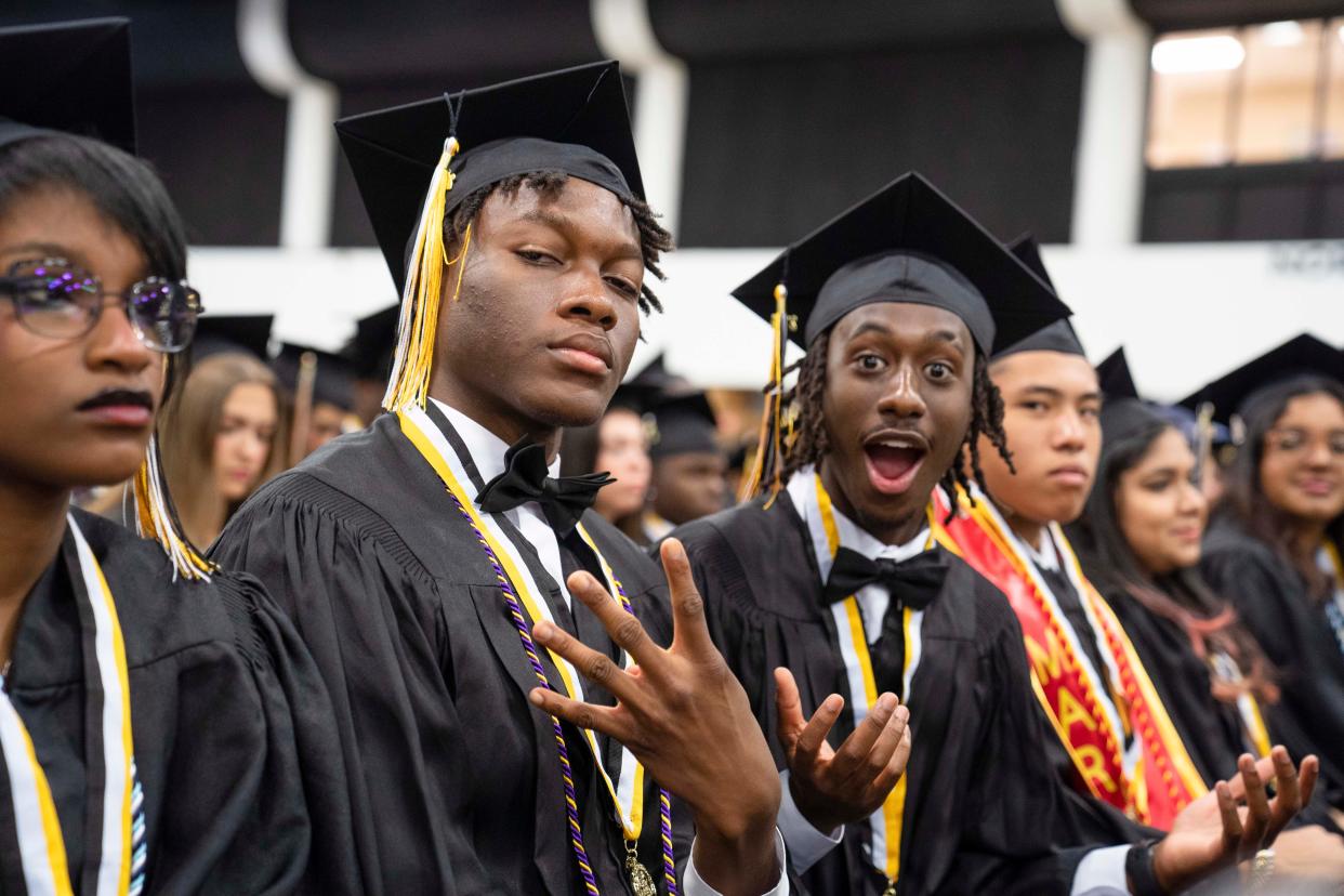 Olympic Heights High School graduation ceremony at the South Florida Fairgrounds on May 15, 2024 in West Palm Beach.