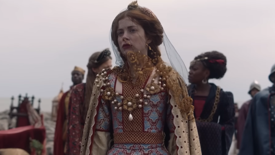 Charlotte Hope in The Spanish Princess.