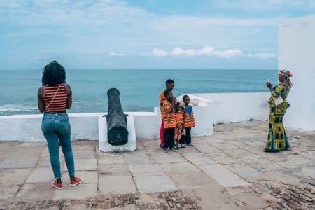 The Cape Coast Castle (Photo by NATALIJA GORMALOVA/AFP via Getty Images)