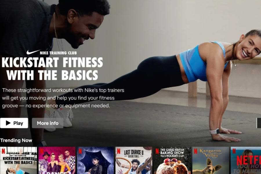 Netflix ahora ofrece videos de acondicionamiento físico para que los usuarios sean fitness y cumplan sus propósitos de Año Nuevo