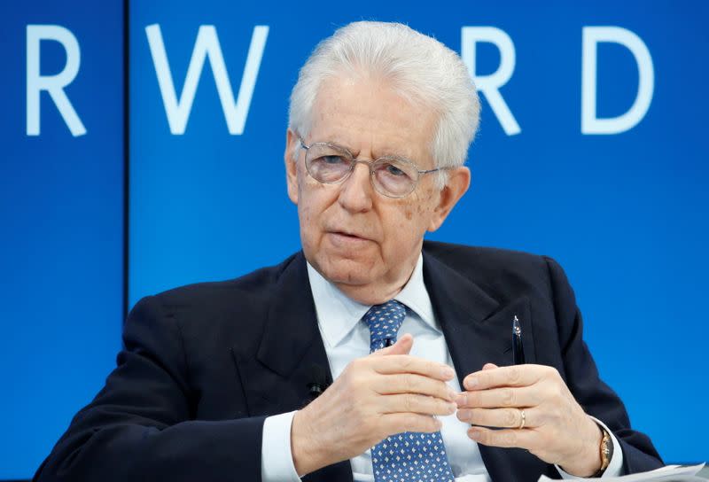 FILE PHOTO: Monti President of Bocconi University attends the WEF annual meeting in Davos
