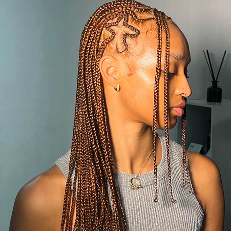 Fulani Half Braids