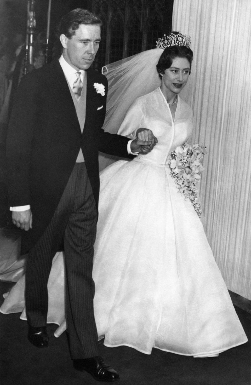 Princess Margaret on her wedding day in 1960 (AFP/Getty Images)