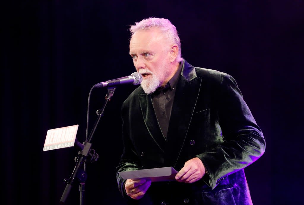 File photo dated 19/06/19 of Queen drummer Roger Taylor who took to the stage wearing a scuba mask in footage from a recent concert in Australia that was plagued by rain. (PA Archive)