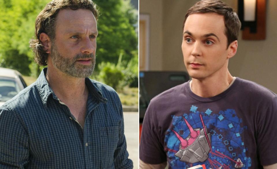 Andrew Lincoln und Jim Parsons