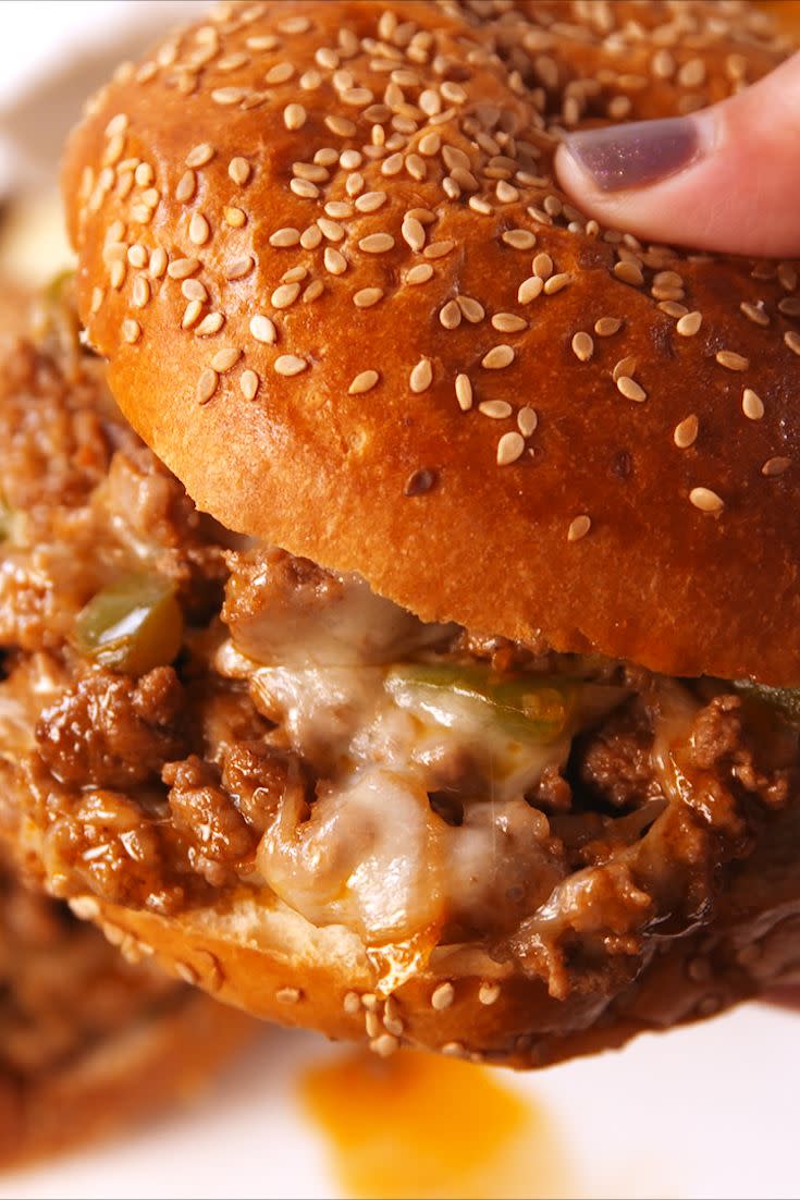 Philly Cheesesteak Sloppy Joe