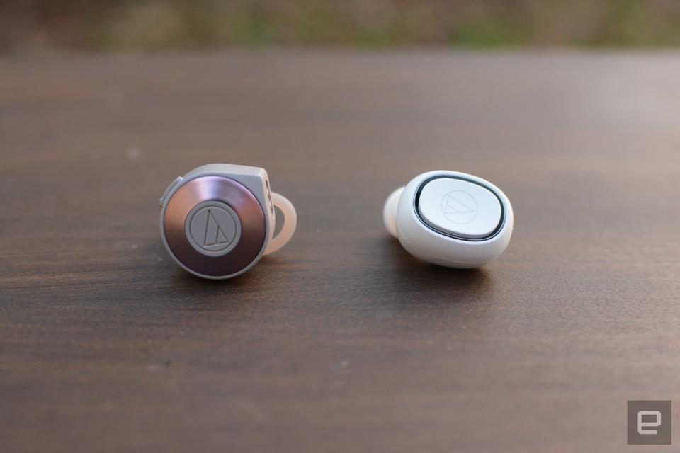 Decent true wireless earbuds for under $125, if you can live with the sacrifices. 