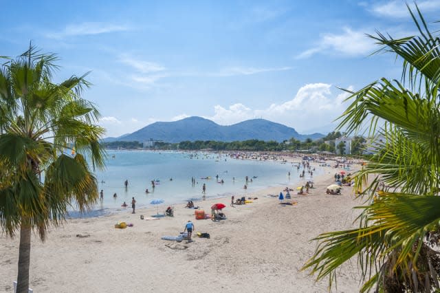 Beach of Alcudia, Majorca