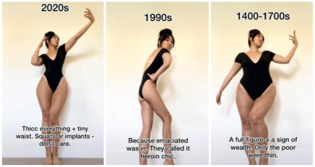 The Perfect Female Body Type Throughout History