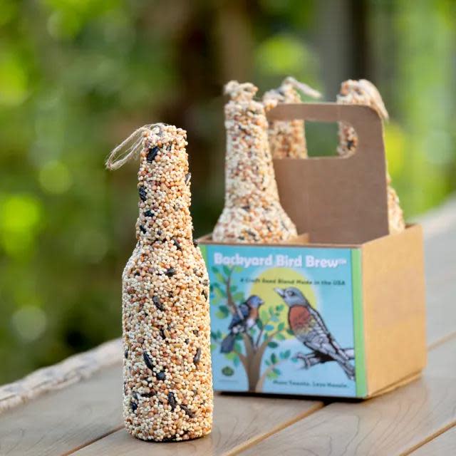 <p><a href="https://go.redirectingat.com?id=74968X1596630&url=https%3A%2F%2Fwww.uncommongoods.com%2Fproduct%2Fbird-brew-seed-feeder-4-pack&sref=https%3A%2F%2Fwww.goodhousekeeping.com%2Fholidays%2Fgift-ideas%2Fg44138582%2Fgifts-for-bird-lovers%2F" rel="nofollow noopener" target="_blank" data-ylk="slk:Shop Now;elm:context_link;itc:0;sec:content-canvas" class="link ">Shop Now</a></p><p>Bird Brew Seed Feeder</p><p>$26.00</p><p>uncommongoods.com</p>