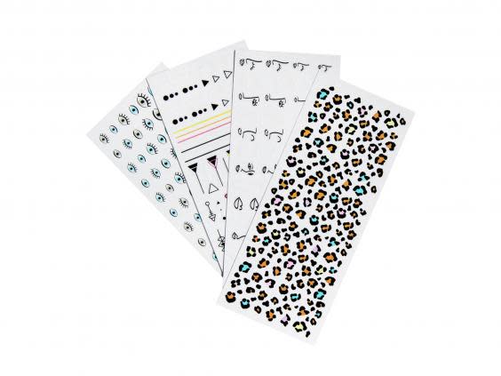 Use a pair of tweezers to carefully decorate your nail with these stickers for a modern mani (Ciate London)