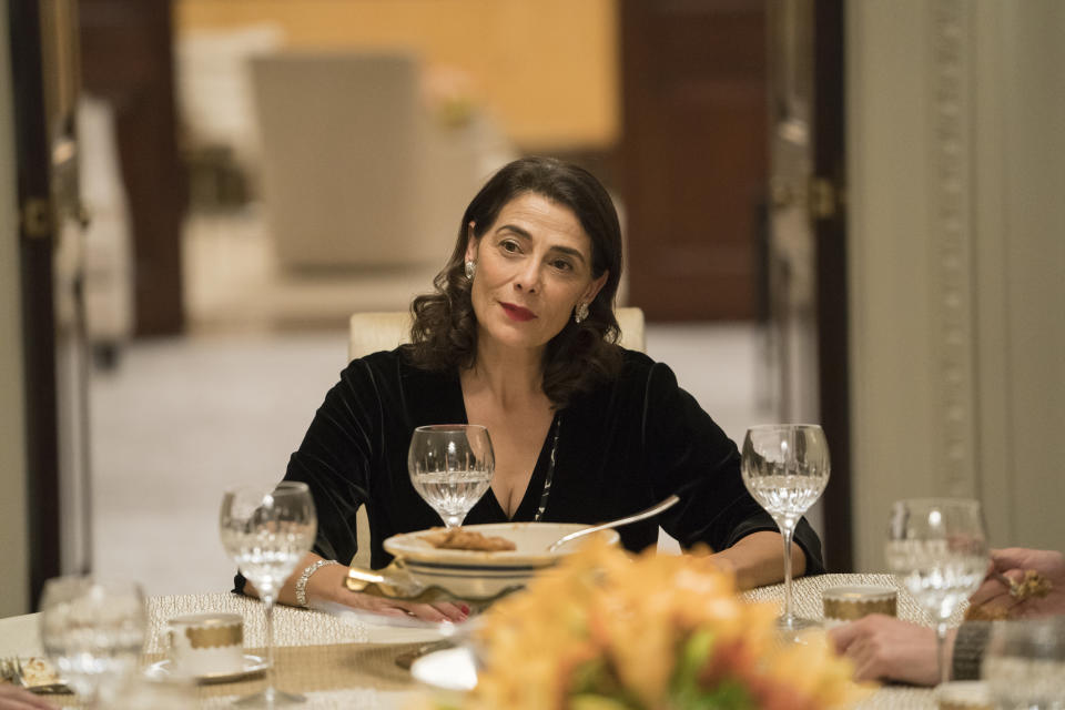 Hiam Abbass as Marcia Roy<span class="copyright">Peter Kramer/HBO</span>