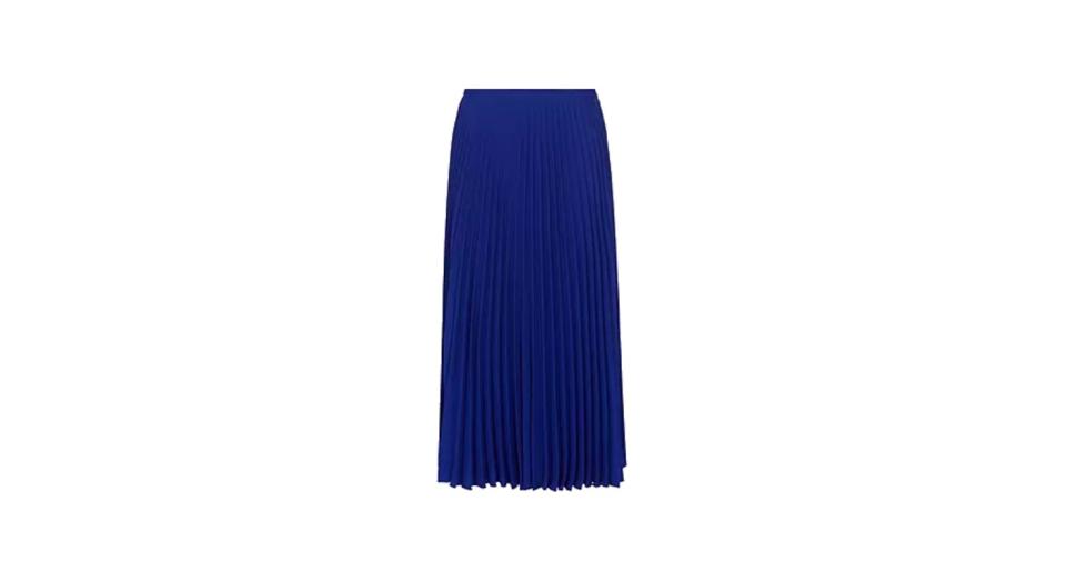 Finery Lottie Pleated Midi Skirt