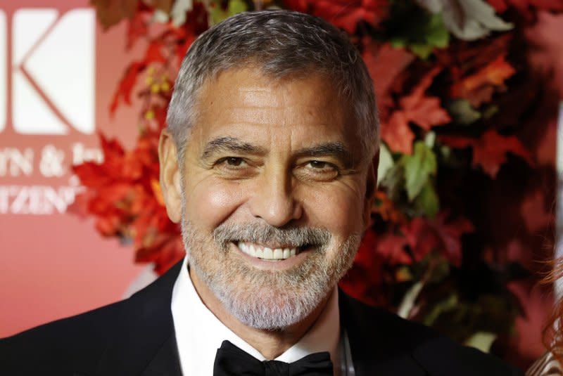 George Clooney directs and produces "The Boys in the Boat," a new film based on the Daniel James Brown book. File Photo by John Angelillo/UPI