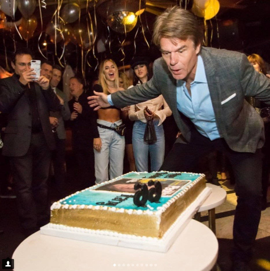 <p><span><span title="Edited">“Surprising Harry for his birthday was so much fun!” the doting wife captioned this amazing pic of her husband blowing out the candles on a cake featuring his <em>People</em> magazine Sexiest Man Alive cover from 1987. Hamlin turrned 66 on Monday. </span></span>(Photo: <a rel="nofollow noopener" href="https://www.instagram.com/p/Ba-XomxhD6q/?hl=en&taken-by=lisarinna" target="_blank" data-ylk="slk:Lisa Rinna via Instagram;elm:context_link;itc:0;sec:content-canvas" class="link ">Lisa Rinna via Instagram</a>)<br><br></p>