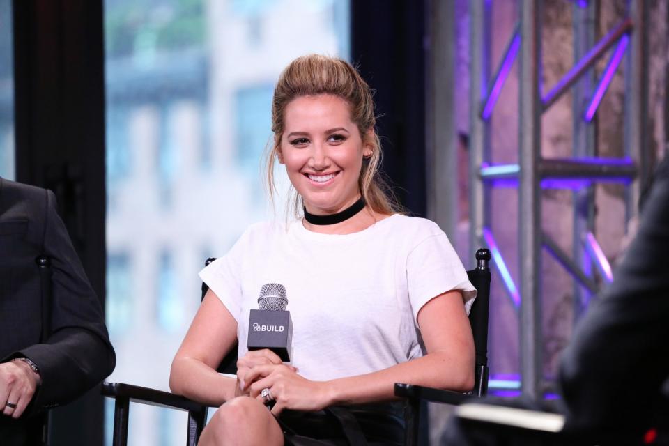 <p>NEW YORK, NY – JULY 27: Ashley Tisdale discusses new film ‘Amateur Night’ at AOL Build at AOL HQ on July 27, 2016 in New York City. (Photo by Rob Kim/Getty Images) </p>