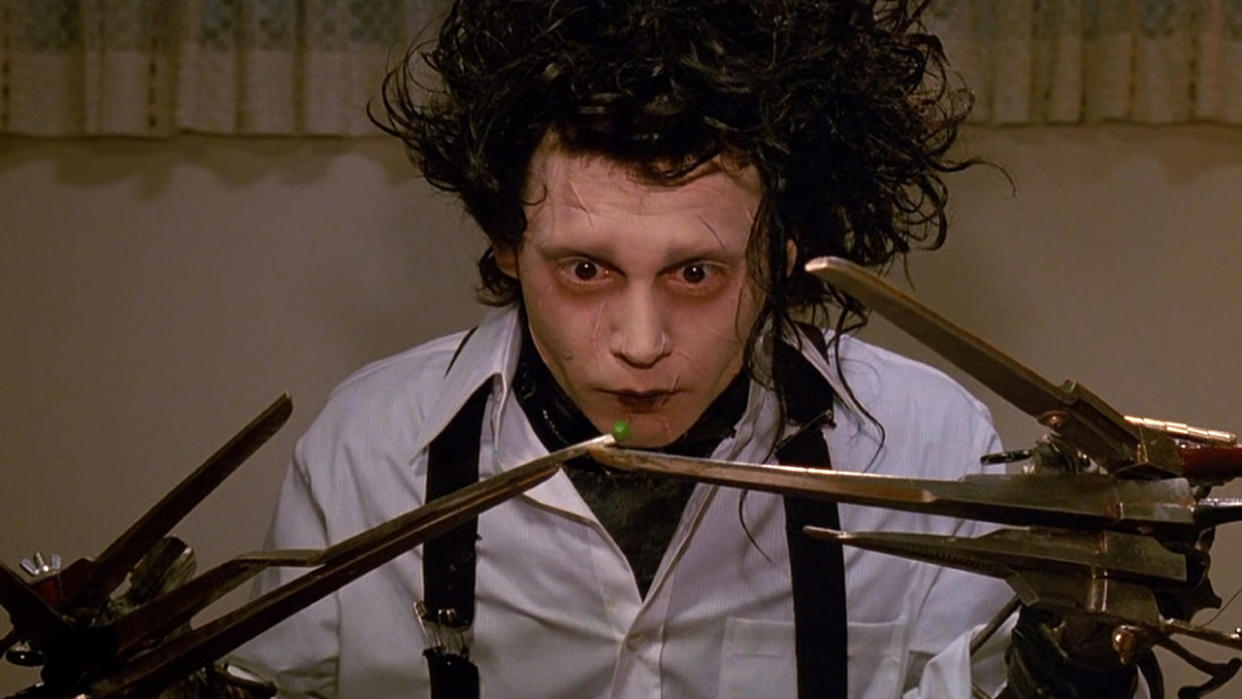  Johnny Depp in Edward Scissorhands 