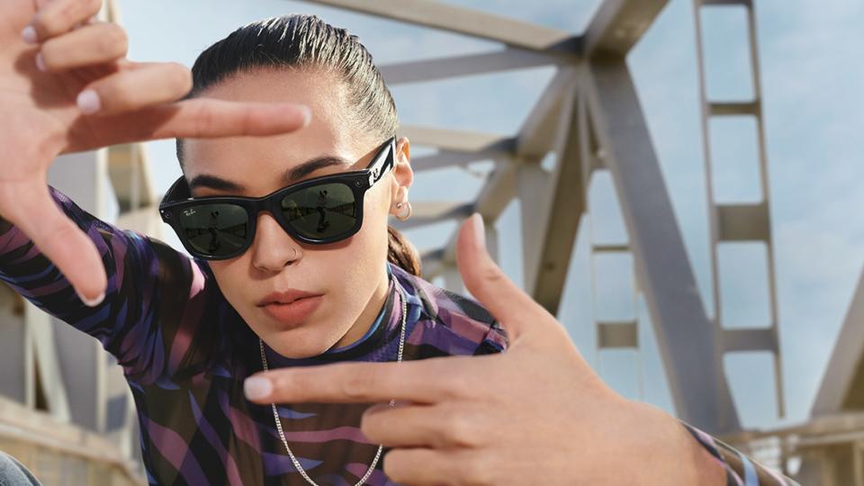 Facebook introduces its new smart glasses, in collaboration with EssilorLuxottica, Ray-Ban Stories. - Credit: Courtesy photo