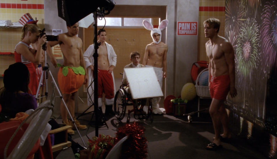 Screenshot from "Glee"