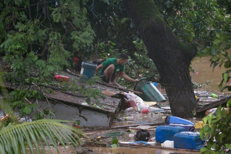 <p>強烈颱風登陸可能會造成居民流離失所。（示意圖／翻攝自Facebook）</p>
