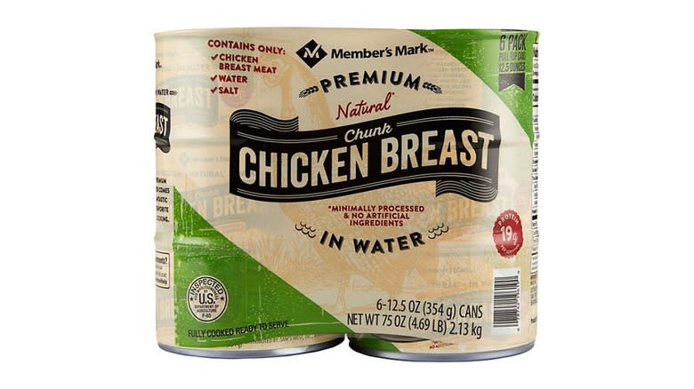 Member's Mark canned chicken pack