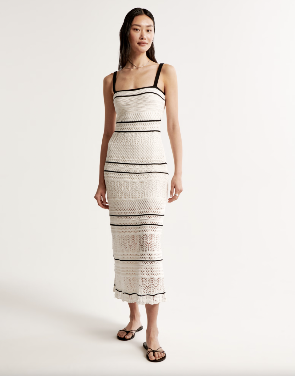 <p><a href="https://go.redirectingat.com?id=74968X1596630&url=https%3A%2F%2Fwww.abercrombie.com%2Fshop%2Fus%2Fp%2Fcrochet-style-maxi-dress-53806825&sref=https%3A%2F%2Fwww.thepioneerwoman.com%2Ffashion-style%2Fg36269895%2Fcute-summer-dresses%2F" rel="nofollow noopener" target="_blank" data-ylk="slk:Shop Now;elm:context_link;itc:0;sec:content-canvas" class="link ">Shop Now</a></p><p>Abercrombie Crochet-Style Maxi Dress</p><p>abercrombie.com</p><p>$130.00</p><span class="copyright">Abercrombie</span>