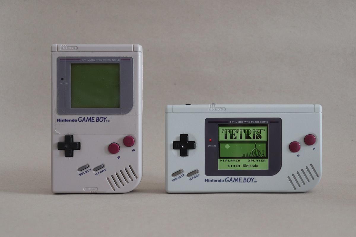 Diseño de ingeniería retro de Nintendo Game Boy, hermoso concepto  hiperdetallado · Creative Fabrica
