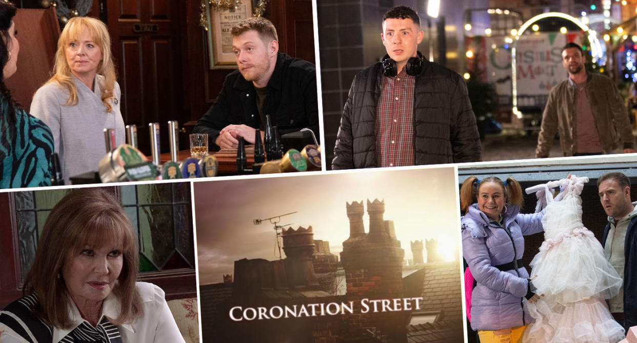 These are the big Coronation Street spoilers for 12-16 December, 2022. (ITV)