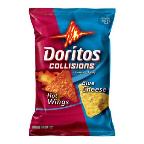 Doritos Collisions Hot Wings Blue Cheese Tortilla Chips