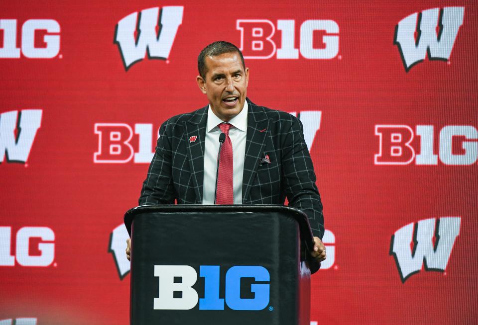 Head coach Luke Fickell and the Wisconsin Badgers open their season at 2:30 p.m. Saturday against Buffalo.