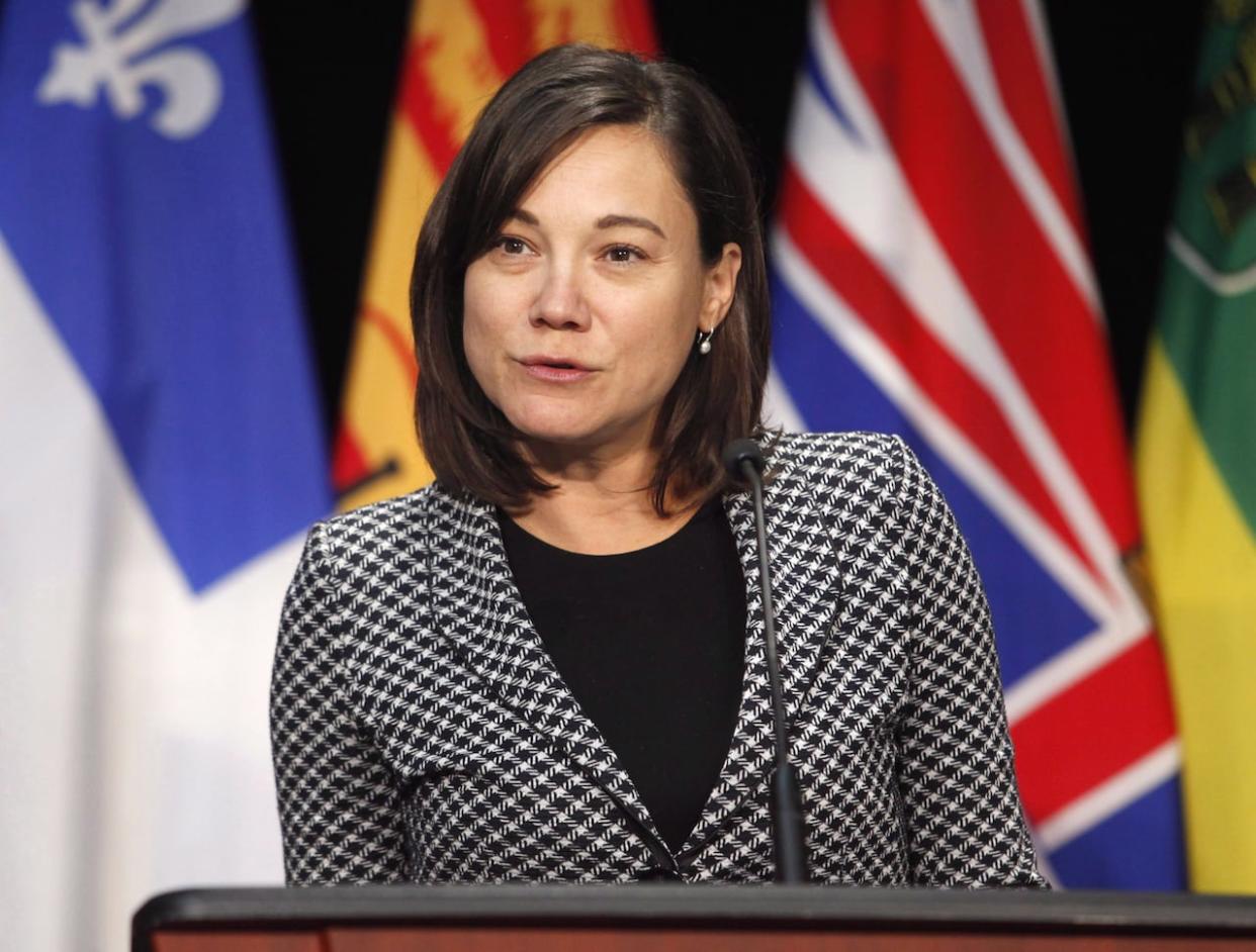 NDP MLA Shannon Phillips calls the Crown’s refusal to pursue charges against the officers who searched her personal information 'quite regrettable.' (Patrick Doyle/The Canadian Press - image credit)