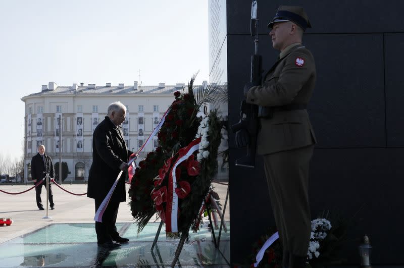 The tenth anniversary of the crash of the Polish government plane in Smolensk,