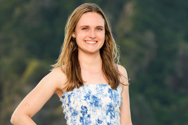 <p>Robert Voets/CBS</p> 'Survivor 47' contestant Caroline Vidmar